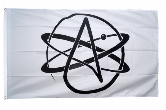 Atheist Flag 3x5 | Atheism Agnostic Atom Banner