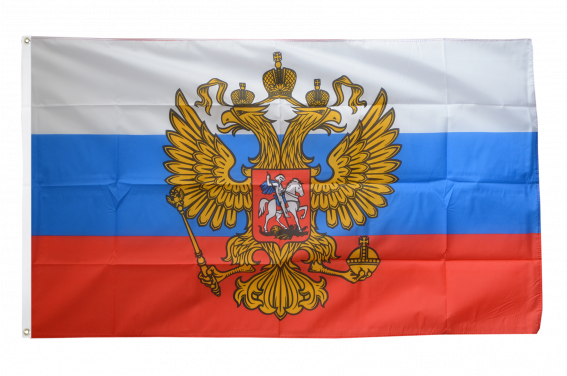 Buy Russia with coat of arms flags at a fantastic price - flaggenfritze.de