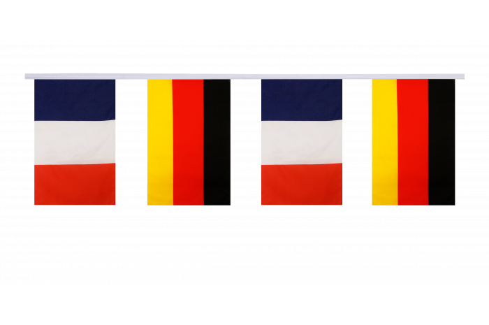 France Germany Friendship Bunting Flags 5 9 X 8 65 Inch Best Buy Flags Co Uk