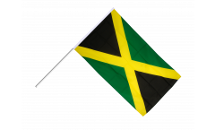 Jamaica Hand Waving Flag - 2 x 3 ft.
