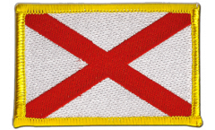 Great Britain St. Patrick cross Patch, Badge - 3.15 x 2.35 inch