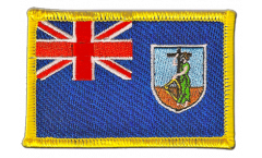 Montserrat Patch, Badge - 3.15 x 2.35 inch