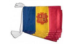 Andorra Bunting Flags - 12 x 18 inch