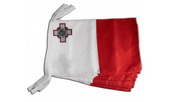 Malta Bunting Flags - 12 x 18 inch