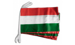 Hungary Bunting Flags - 12 x 18 inch