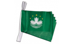 Macao Macau Bunting Flags - 5.9 x 8.65 inch