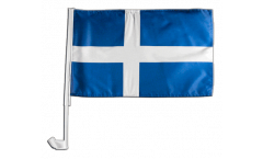 Great Britain Shetland Car Flag - 12 x 16 inch