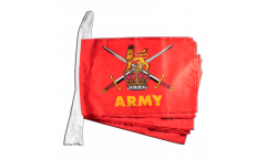 Great Britain British Army Bunting Flags - 12 x 18 inch