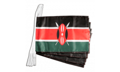 Kenya Bunting Flags - 12 x 18 inch