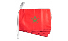 Morocco Bunting Flags - 12 x 18 inch