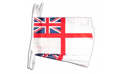 Great Britain British Navy Ensign Bunting Flags - 12 x 18 inch