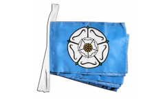 Great Britain Yorkshire Bunting Flags - 12 x 18 inch