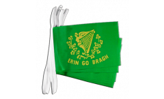 Ireland Erin Go Bragh Bunting Flags - 5.9 x 8.65 inch