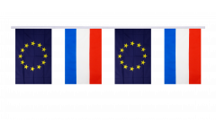 Netherlands - European Union EU Friendship Bunting Flags - 5.9 x 8.65 inch