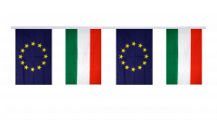 Hungary - European Union EU Friendship Bunting Flags - 5.9 x 8.65 inch