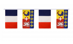 France - Alpes Friendship Bunting Flags - 12 x 18 inch
