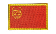 North Macedonia Skopje Patch, Badge - 3.15 x 2.35 inch