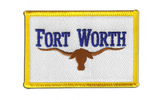 USA City of Fort Worth Patch, Badge - 3.15 x 2.35 inch