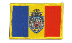 Romania Bucharest Patch, Badge - 3.15 x 2.35 inch