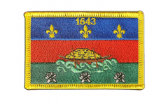 France French Guiana Cayenne Patch, Badge - 3.15 x 2.35 inch