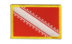 France Bas-Rhin Patch, Badge - 3.15 x 2.35 inch