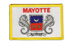 France Mayotte Patch, Badge - 3.15 x 2.35 inch