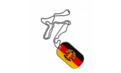 Germany GDR Dog Tag - 1.18 x 1.96 inch