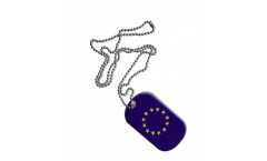 European Union EU Dog Tag - 1.18 x 1.96 inch