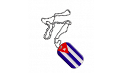 Cuba Dog Tag - 1.18 x 1.96 inch