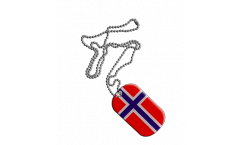 Norway Dog Tag - 1.18 x 1.96 inch