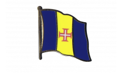 Madeira Flag Pin, Badge - 1 x 1 inch