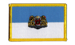 Latvia Riga Patch, Badge - 3.15 x 2.35 inch