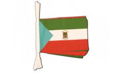 Equatorial Guinea Bunting Flags - 5.9 x 8.65 inch