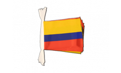 Colombia Bunting Flags - 5.9 x 8.65 inch