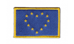 European Union EU Heart Flag Patch, Badge - 3.15 x 2.35 inch