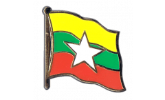 Myanmar new Flag Pin, Badge - 1 x 1 inch