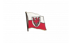 Italy South Tyrol Flag Pin, Badge - 1 x 1 inch