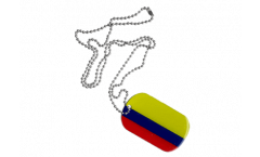 Colombia Dog Tag - 1.18 x 1.96 inch