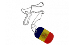 Andorra Dog Tag - 1.18 x 1.96 inch