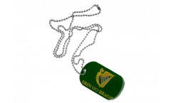 Ireland Erin Go Bragh Dog Tag - 1.18 x 1.96 inch