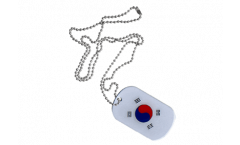 South Korea Dog Tag - 1.18 x 1.96 inch