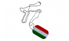 Hungary Dog Tag - 1.18 x 1.96 inch