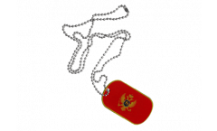 Montenegro Dog Tag - 1.18 x 1.96 inch