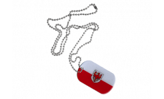 Italy South Tyrol Dog Tag - 1.18 x 1.96 inch