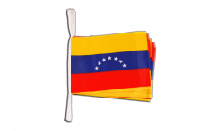 Venezuela 7 stars 1930-2006 Bunting Flags - 5.9 x 8.65 inch