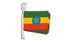 Ethiopia Bunting Flags - 5.9 x 8.65 inch