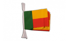 Benin Bunting Flags - 5.9 x 8.65 inch