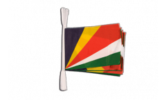 Seychelles Bunting Flags - 5.9 x 8.65 inch