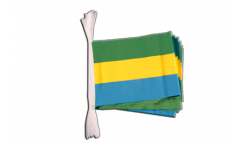Gabon Bunting Flags - 5.9 x 8.65 inch