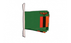 Zambia Bunting Flags - 5.9 x 8.65 inch
